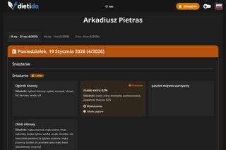 Menu dla rodziców